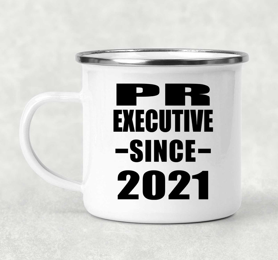 PR Executive Since 2021 - 12oz Camping Mug