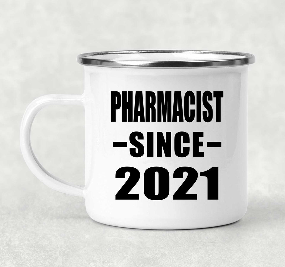 Pharmacist Since 2021 - 12oz Camping Mug