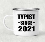 Typist Since 2021 - 12oz Camping Mug