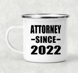 Attorney Since 2022 - 12oz Camping Mug