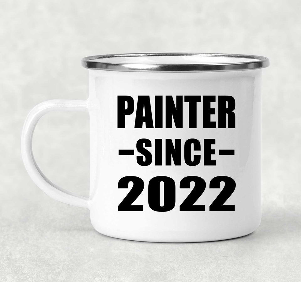 Painter Since 2022 - 12oz Camping Mug