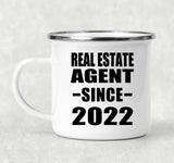 Real Estate Agent Since 2022 - 12oz Camping Mug