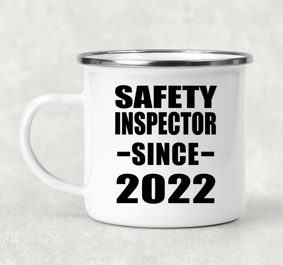 Safety Inspector Since 2022 - 12oz Camping Mug