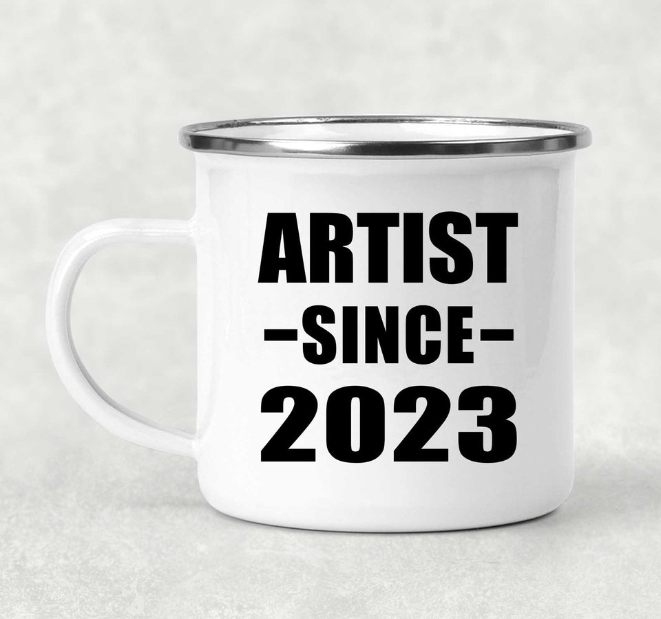 Artist Since 2023 - 12oz Camping Mug