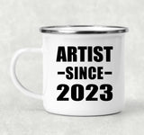 Artist Since 2023 - 12oz Camping Mug