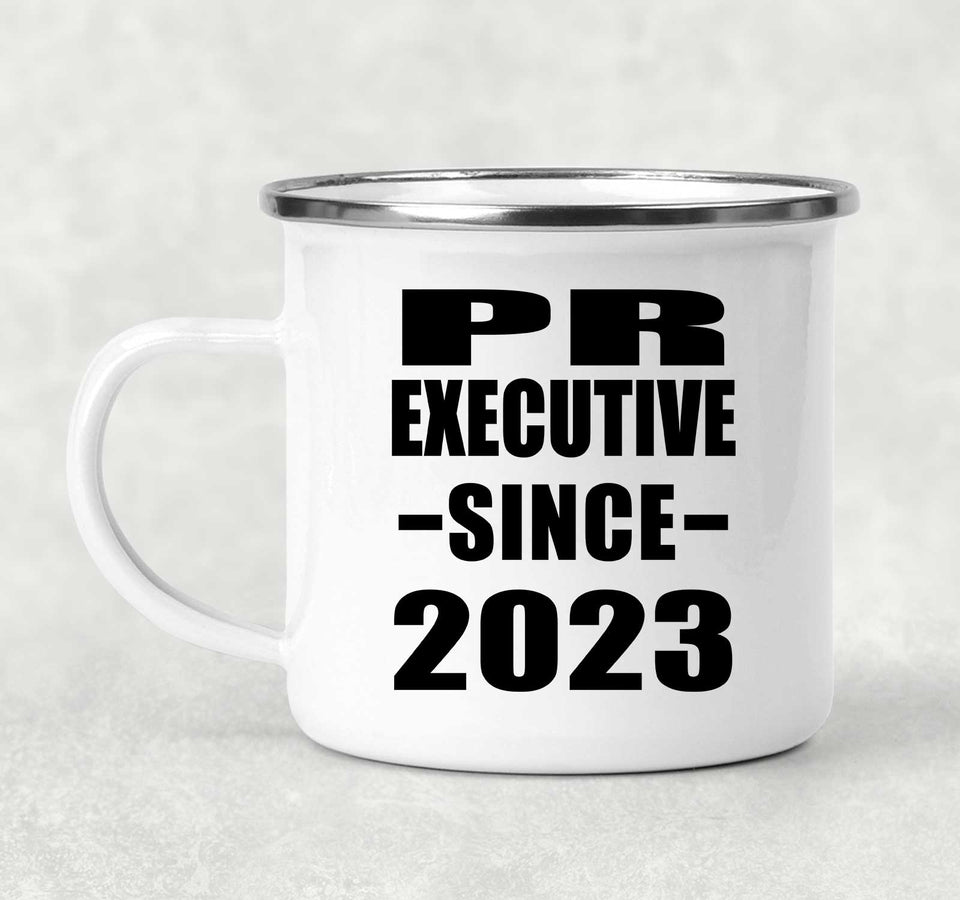 PR Executive Since 2023 - 12oz Camping Mug