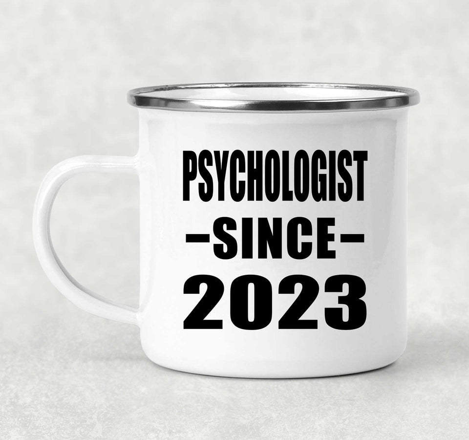 Psychologist Since 2023 - 12oz Camping Mug