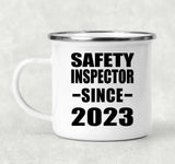 Safety Inspector Since 2023 - 12oz Camping Mug