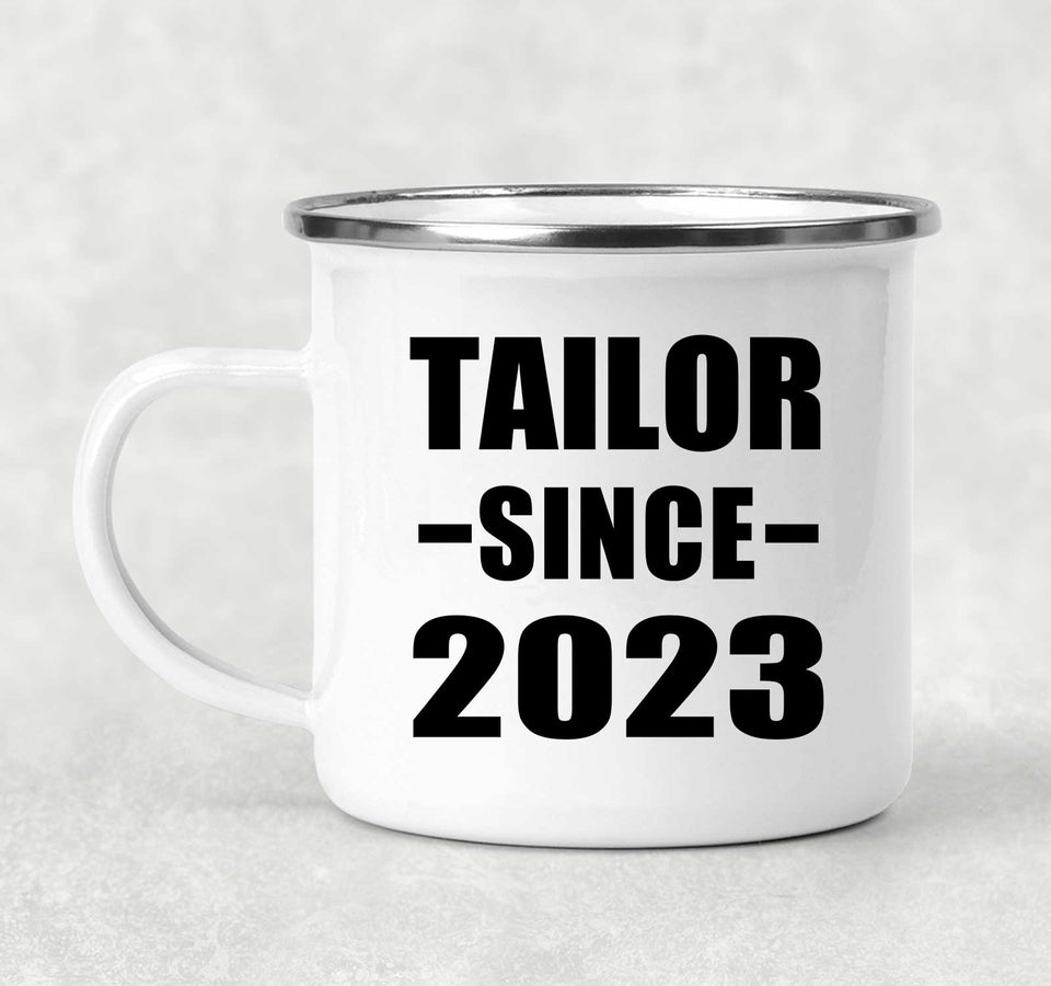 Tailor Since 2023 - 12oz Camping Mug