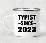 Typist Since 2023 - 12oz Camping Mug