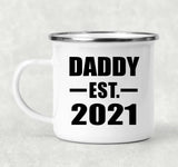 Daddy Established EST. 2021 - 12oz Camping Mug