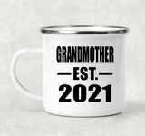 Grandmother Established EST. 2021 - 12oz Camping Mug