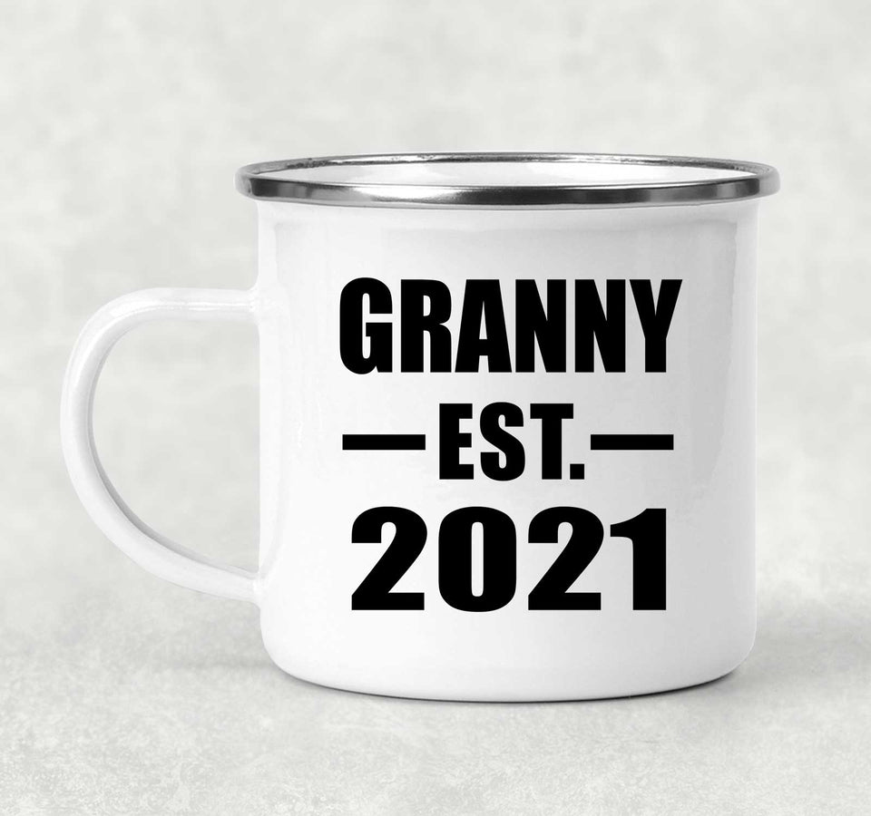 Granny Established EST. 2021 - 12oz Camping Mug