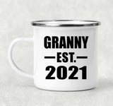 Granny Established EST. 2021 - 12oz Camping Mug