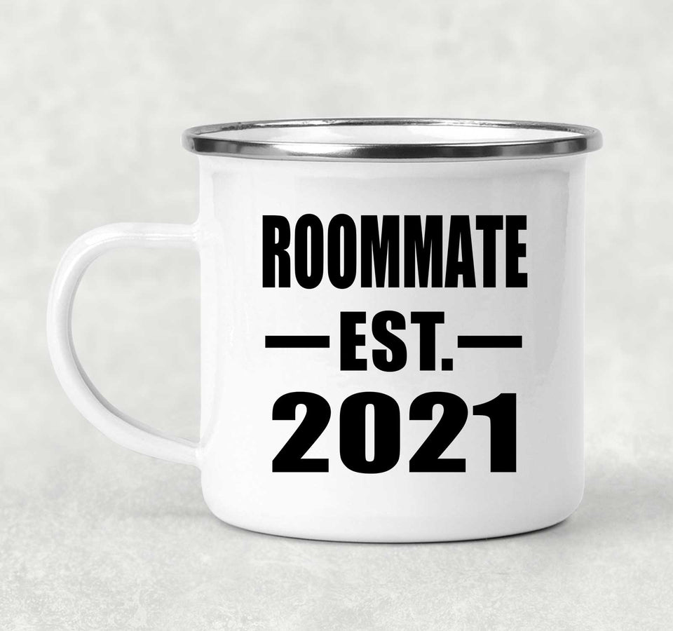 Roommate Established EST. 2021 - 12oz Camping Mug