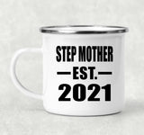 Step Mother Established EST. 2021 - 12oz Camping Mug