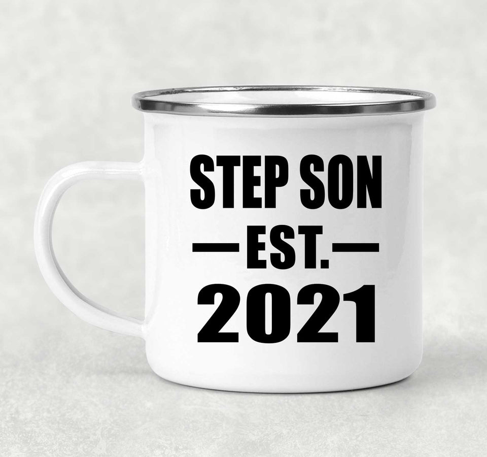 Step Son Established EST. 2021 - 12oz Camping Mug