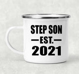 Step Son Established EST. 2021 - 12oz Camping Mug