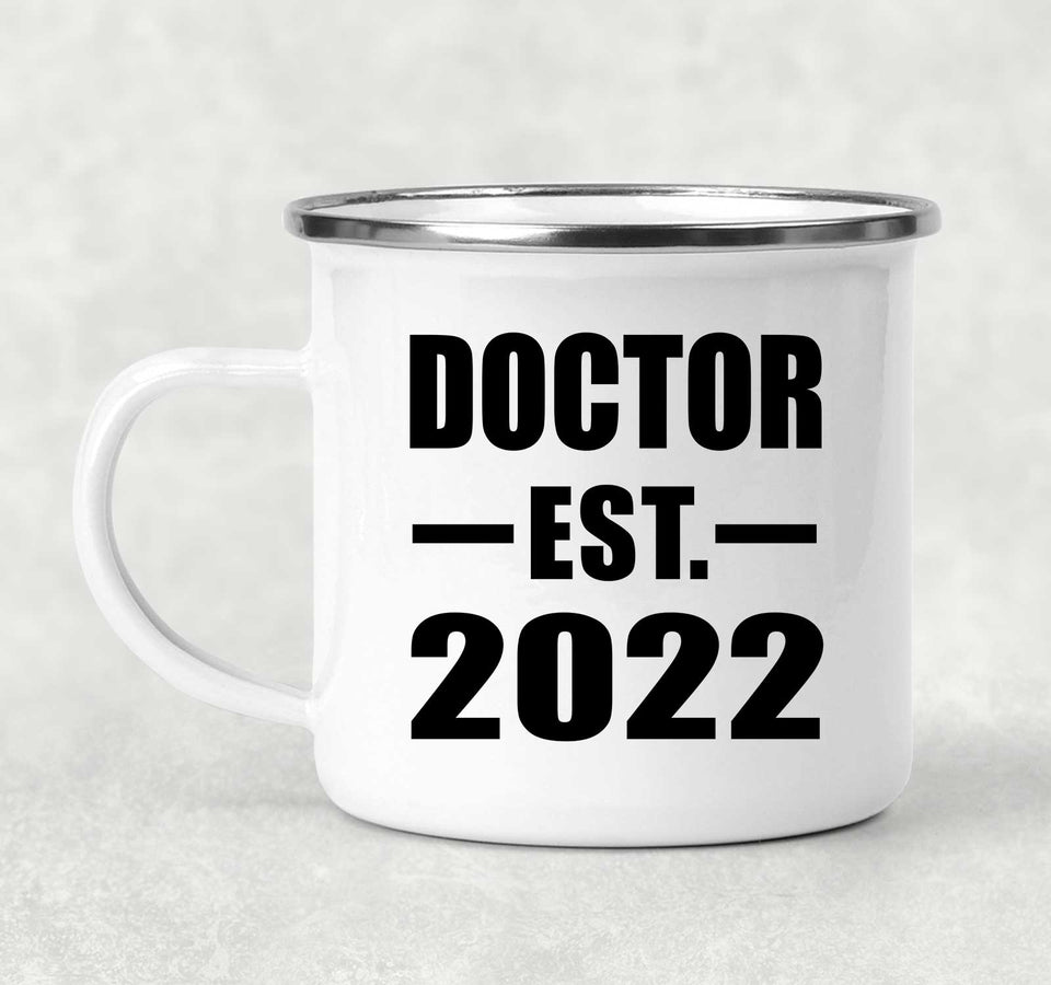 Doctor Established EST. 2022 - 12oz Camping Mug