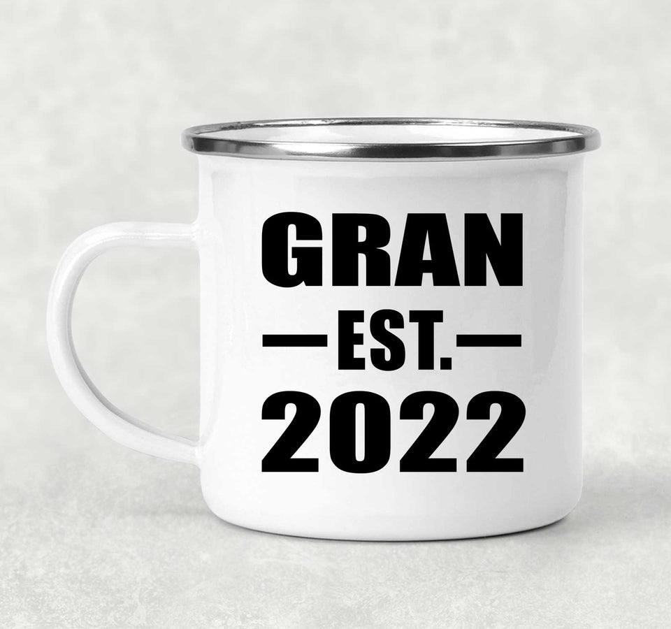 Gran Established EST. 2022 - 12oz Camping Mug