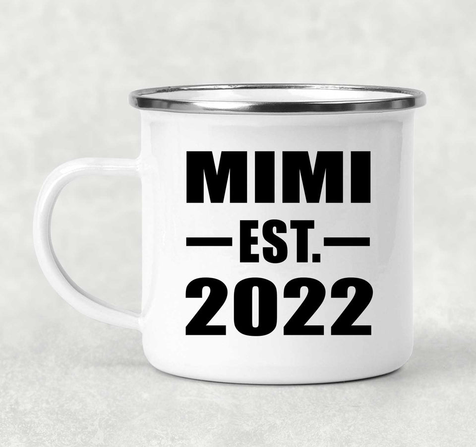 Mimi Established EST. 2022 - 12oz Camping Mug
