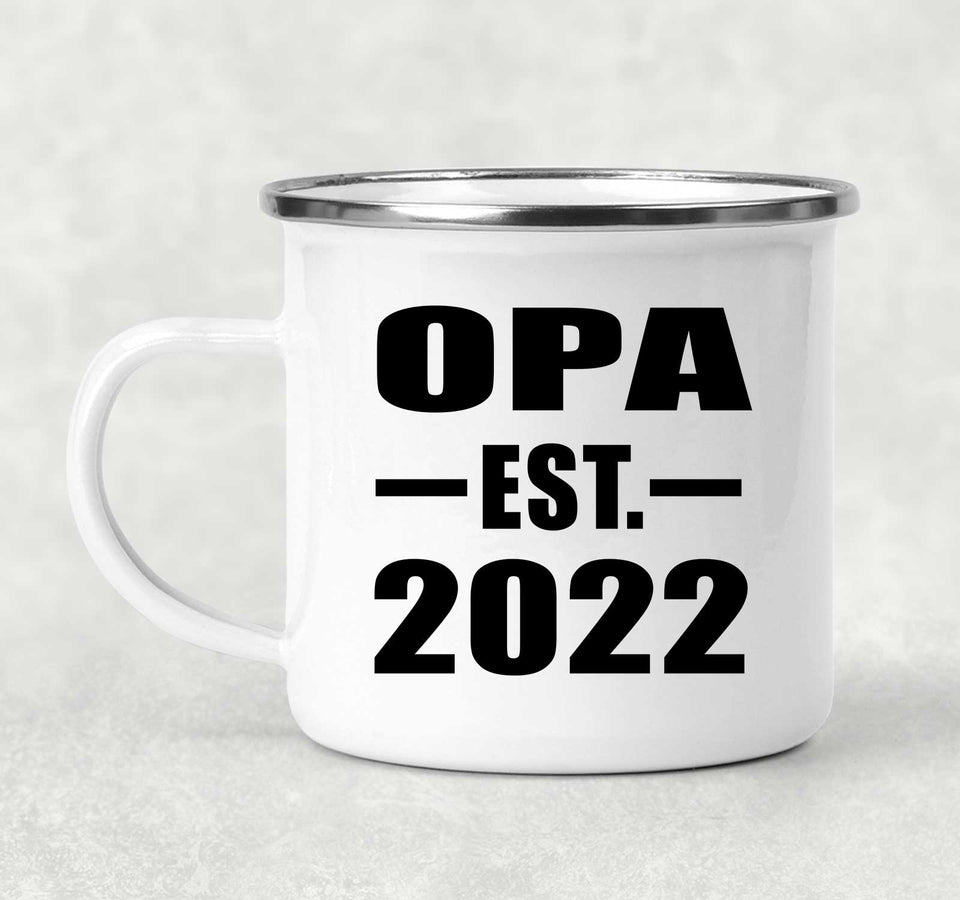 Opa Established EST. 2022 - 12oz Camping Mug