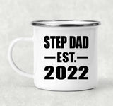 Step Dad Established EST. 2022 - 12oz Camping Mug