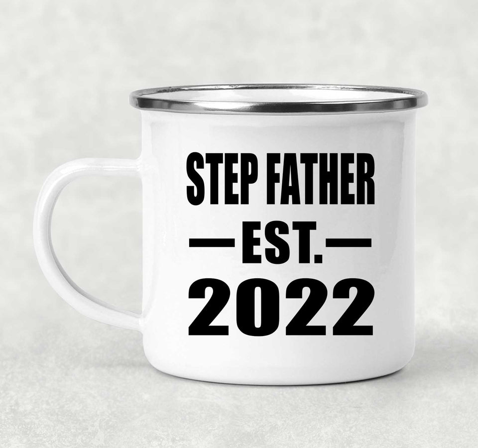 Step Father Established EST. 2022 - 12oz Camping Mug