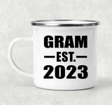 Gram Established EST. 2023 - 12oz Camping Mug