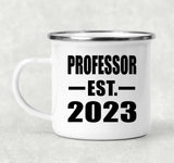 Professor Established EST. 2023 - 12oz Camping Mug