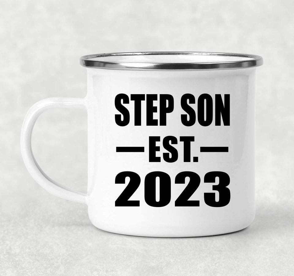 Step Son Established EST. 2023 - 12oz Camping Mug