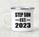 Step Son Established EST. 2023 - 12oz Camping Mug