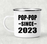 Pop-Pop Since 2023 - 12oz Camping Mug