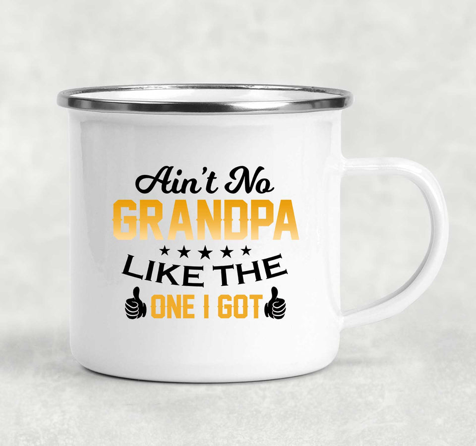 Ain't No Grandpa Like The One I Got - 12oz Camping Mug