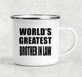 World's Greatest Brother In Law - 12oz Camping Mug