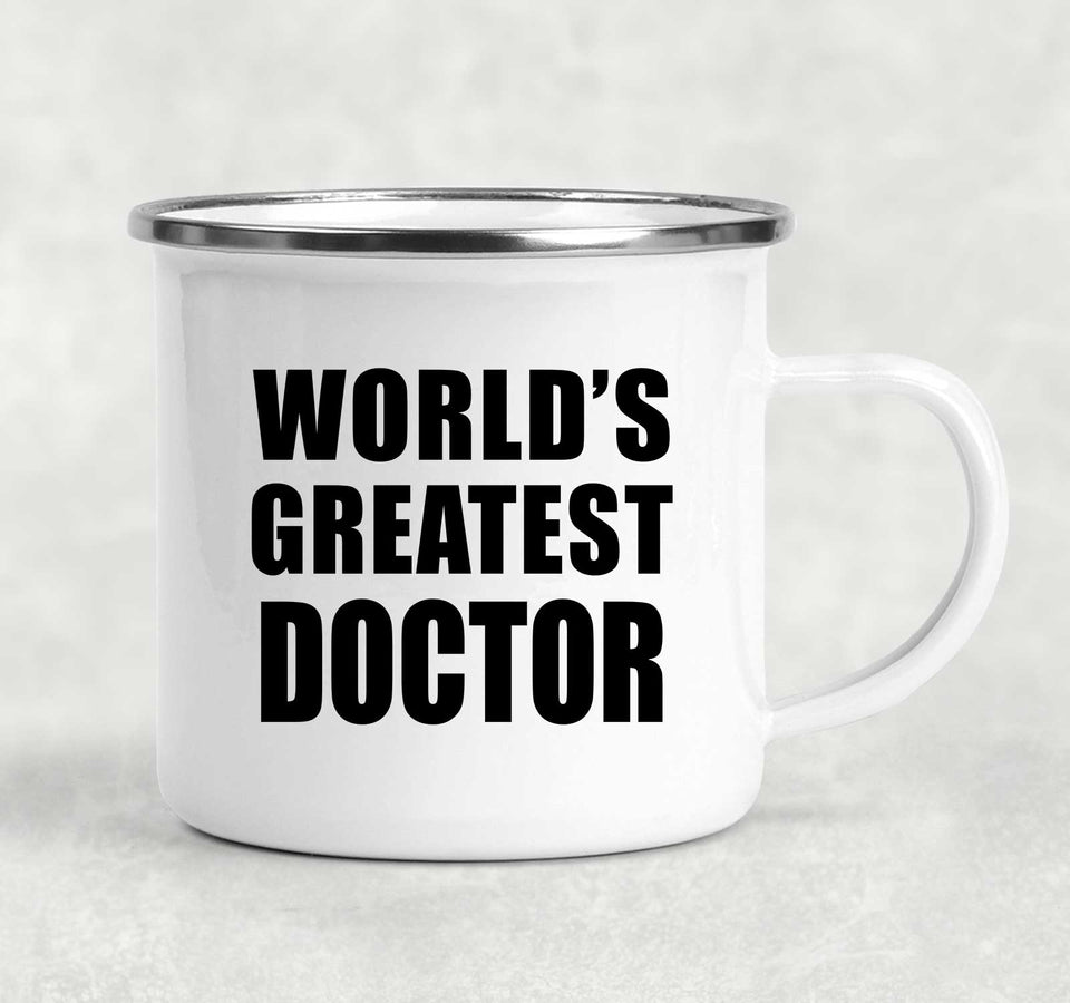World's Greatest Doctor - 12oz Camping Mug