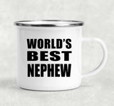 World's Best Nephew - 12oz Camping Mug