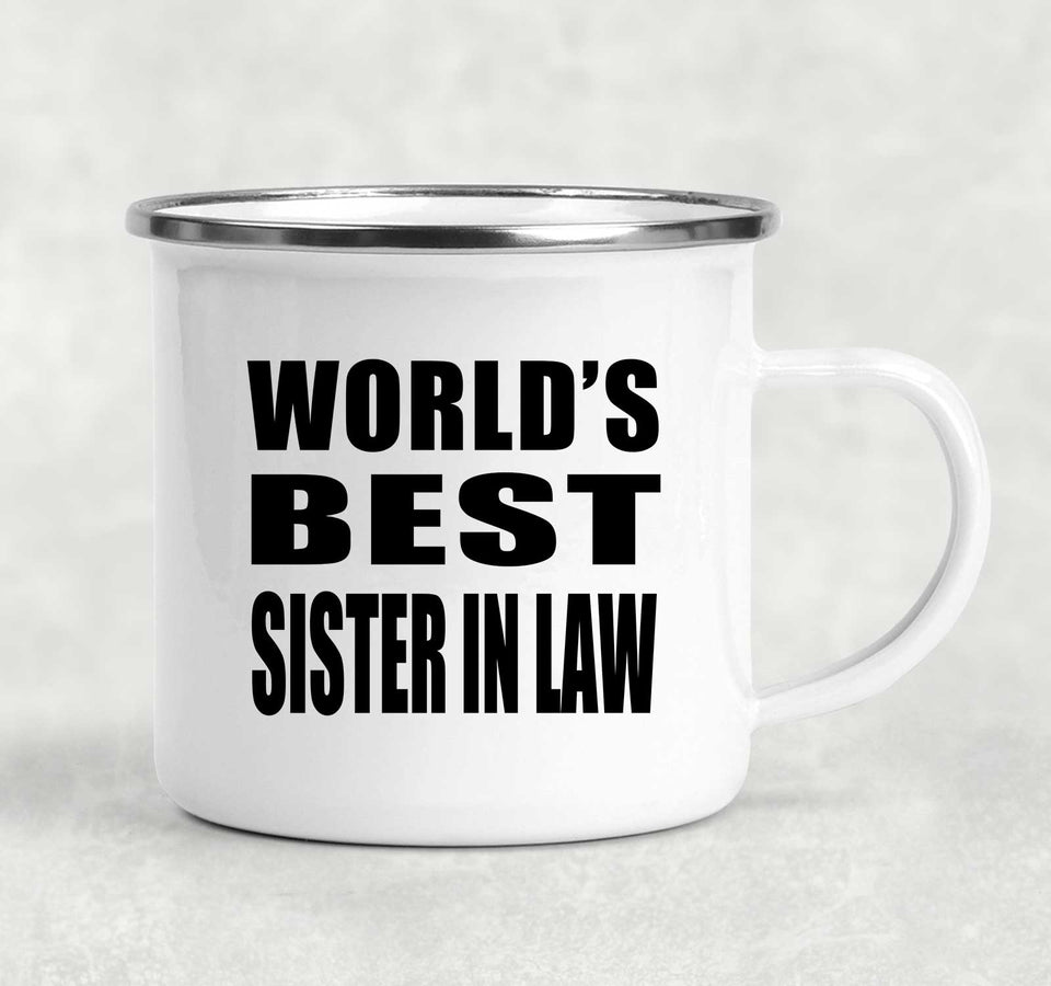 World's Best Sister In Law - 12oz Camping Mug