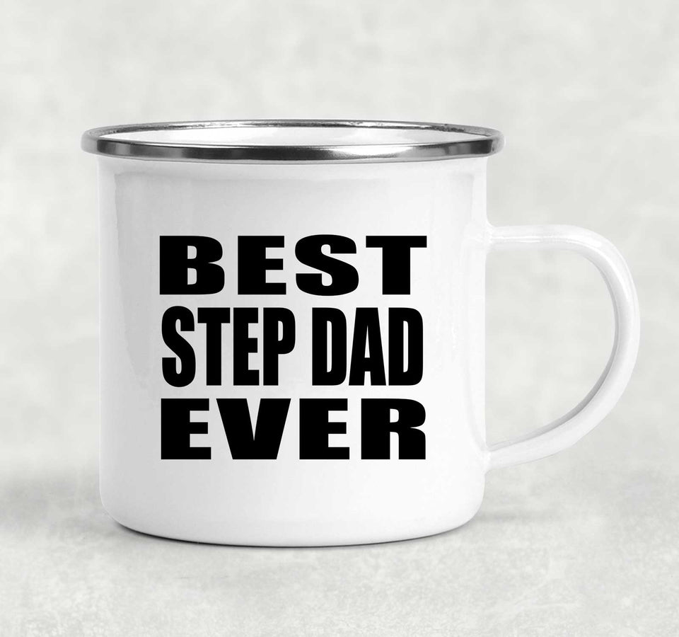 Best Step Dad Ever - 12oz Camping Mug
