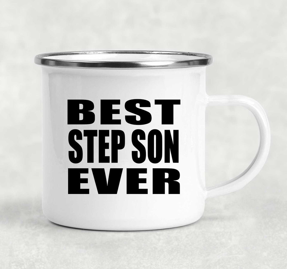Best Step Son Ever - 12oz Camping Mug