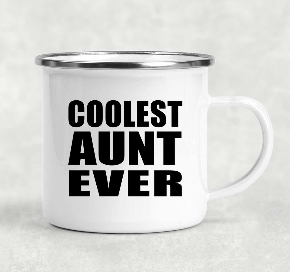 Coolest Aunt Ever - 12oz Camping Mug