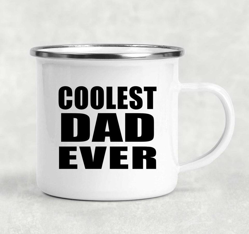 Coolest Dad Ever - 12oz Camping Mug