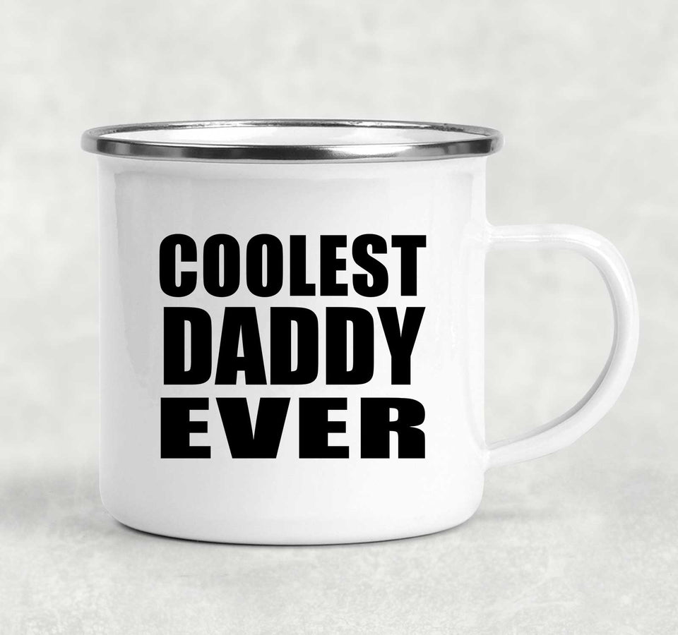Coolest Daddy Ever - 12oz Camping Mug