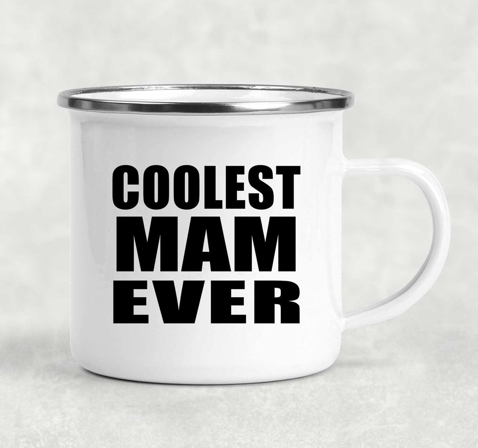 Coolest Mam Ever - 12oz Camping Mug