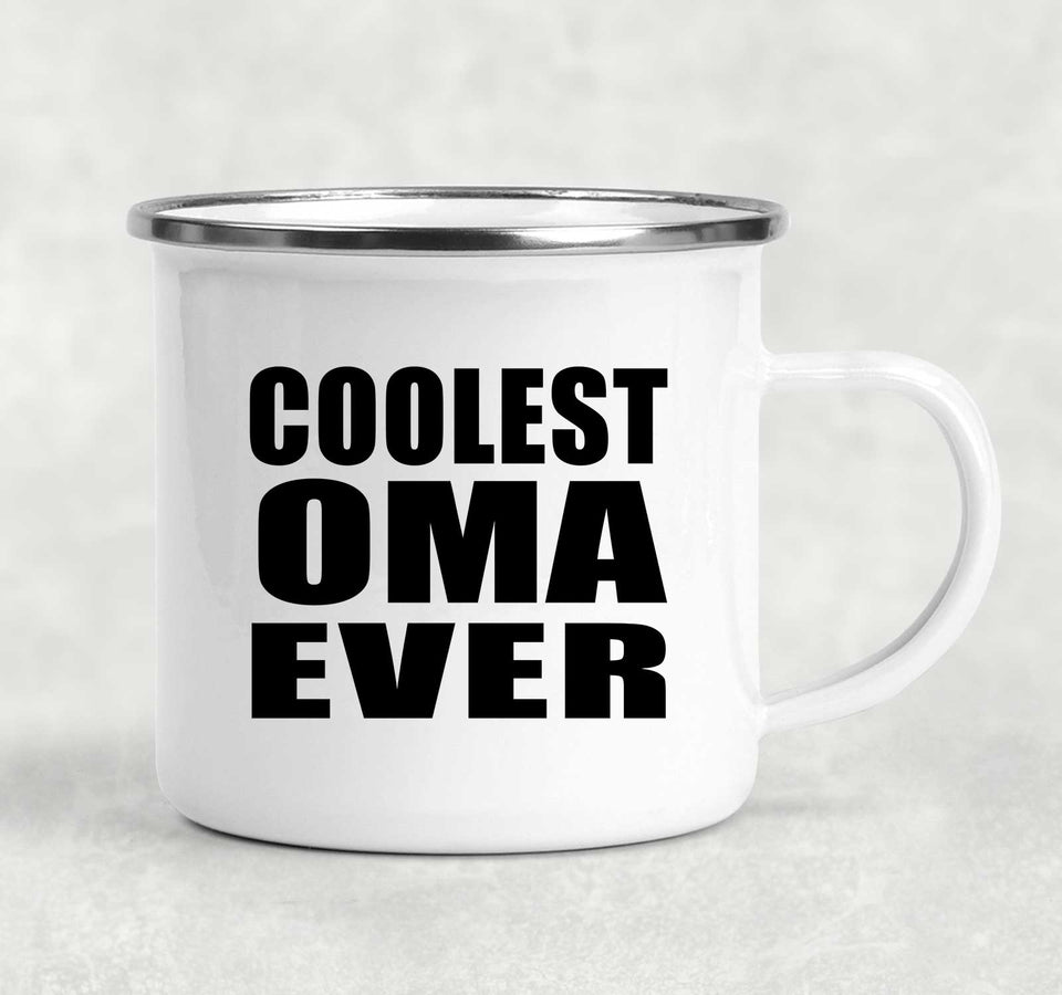 Coolest Oma Ever - 12oz Camping Mug