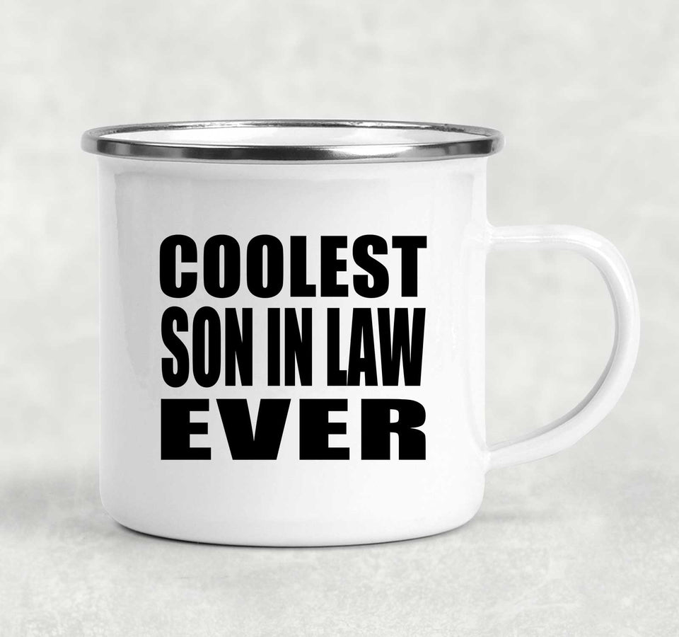 Coolest Son In Law Ever - 12oz Camping Mug