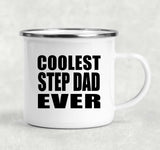 Coolest Step Dad Ever - 12oz Camping Mug