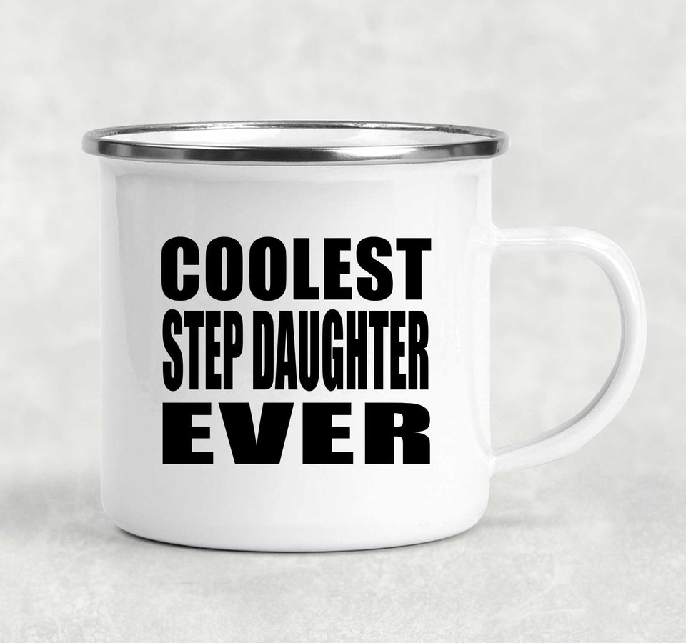 Coolest Step Daughter Ever - 12oz Camping Mug