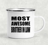 Most Awesome Brother In Law - 12oz Camping Mug