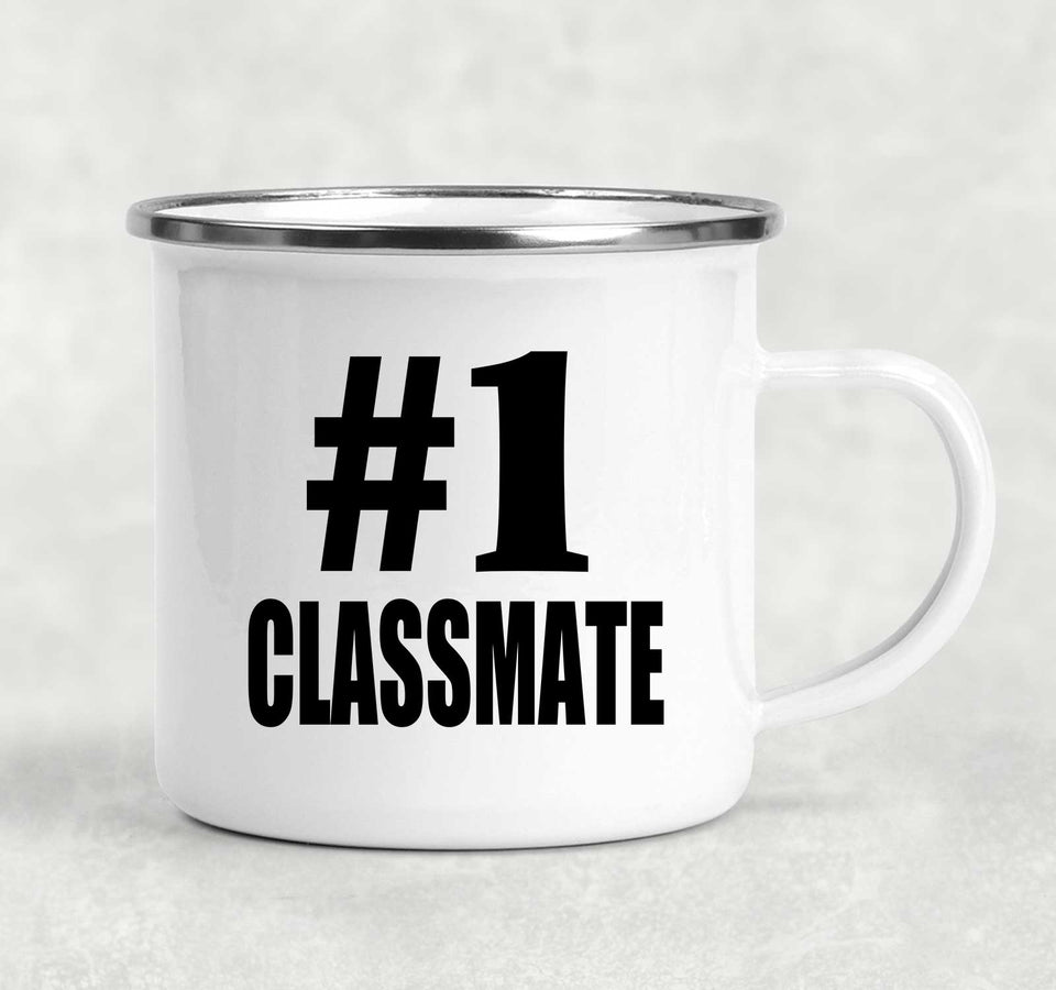 Number One #1 Classmate - 12oz Camping Mug